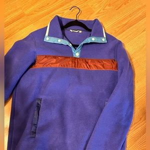 Hardly worn! Cotopaxti Pullover size medium. Color: Purplish Blue color